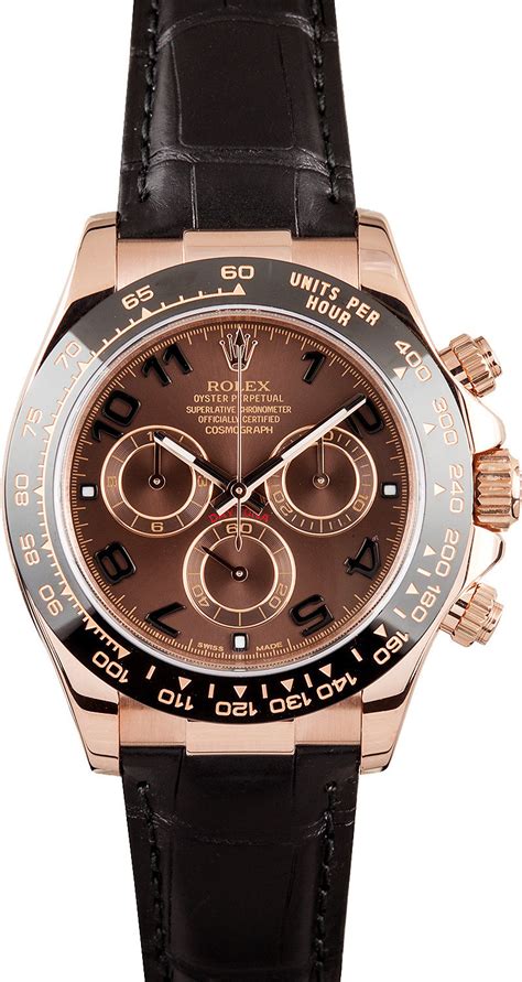 rolex daytona rose gold leather strap|daytona rose gold price.